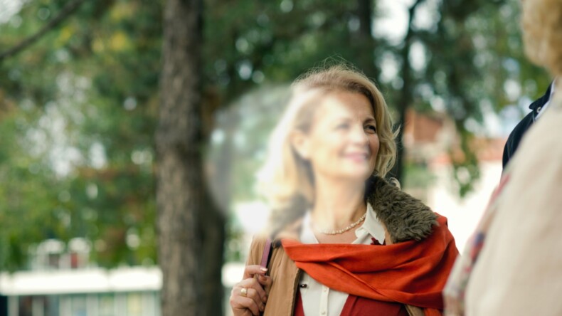 Näkökentässä on alue, jota ei näe selvästi